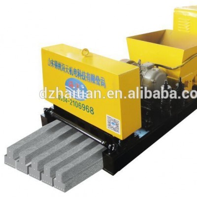 Prestressing concrete T Joist machine for flooring system