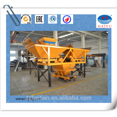 Easy to Transport Stationary Concrete High Precision Batching Machine